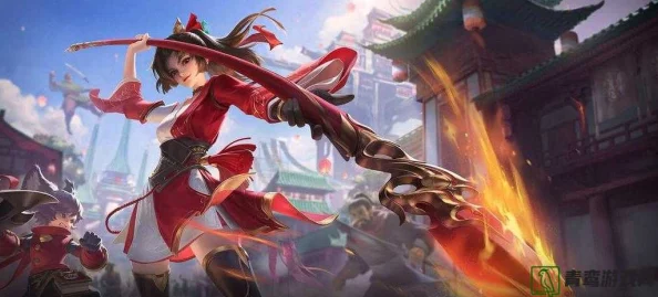 云缨拿枪戳核心，展现了她在关键时刻的果敢与决断，象征着对挑战的无畏和对目标的坚定追求