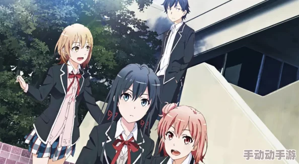 动漫男生女生一起相嗟嗟嗟：他们的友情与爱情在奇幻冒险中不断升温，携手面对挑战与成长