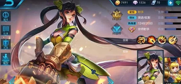 揭秘孙尚香：大官人身份下的非凡属性与独门技能全览图鉴