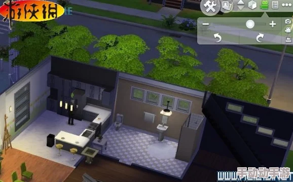 模拟人生4游戏中上下楼操作指南：具体应该按哪个键来实现移动？