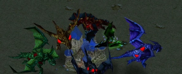 魔兽争霸中哪个种族拥有强大的大龙单位解析