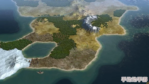 探索《文明6》中哪个地形完全不邻接海洋的地理奇观