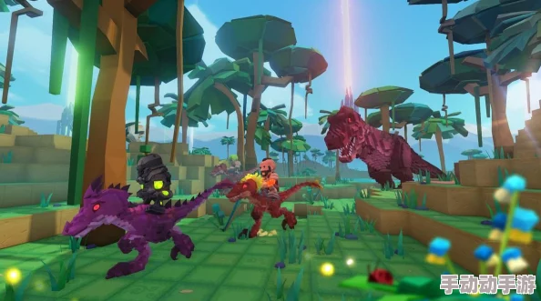 方舟生存进化：如何将打晕的三角龙驯服？对准它打开背包是关键