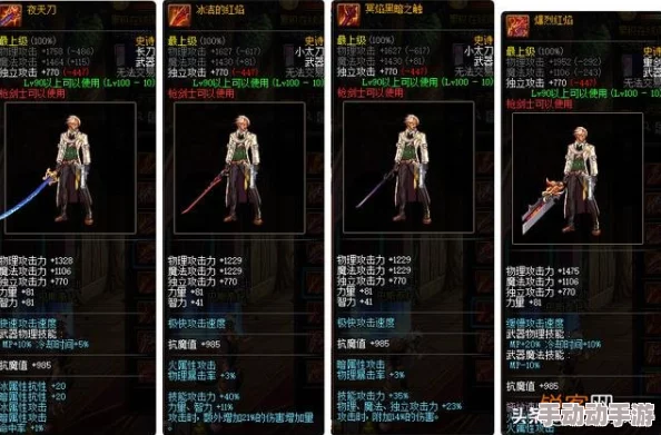 DNF100级武器全面评测：揭秘哪个才是最强大的选择？