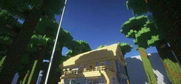 暴躁老外做minecraft：他在游戏中创造了令人惊叹的建筑，吸引了无数玩家围观和点赞！