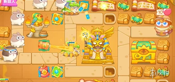 《保卫萝卜4》法老归来系列第79关高效通关策略与技巧详解