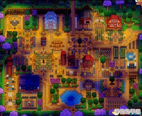 星露谷物语中，哪个农场布局最具优势与发展潜力分析