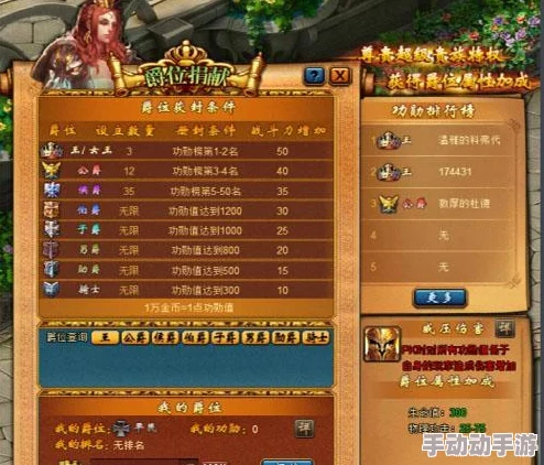 风暴魔域手游爵位作用及提升、获得方法全面攻略解析