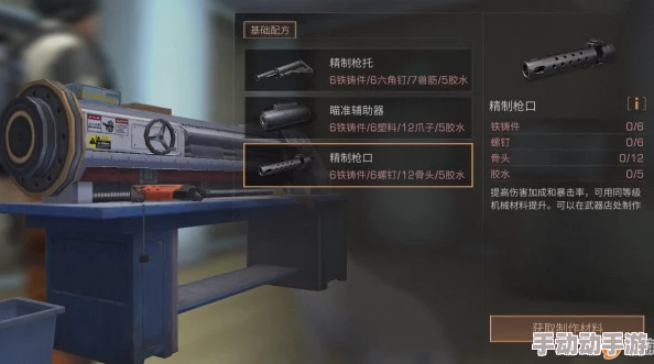 明日之后游戏内精致枪口性能全解析：品质与效果究竟如何？