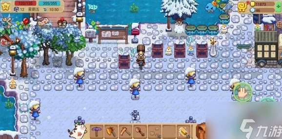 奶牛镇的小时光：高效种地技巧揭秘，利用稻草人防乌鸦策略