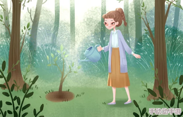 在爱的花园中，勇敢探索她的心灵深处，感受那份绽放的美丽与激情