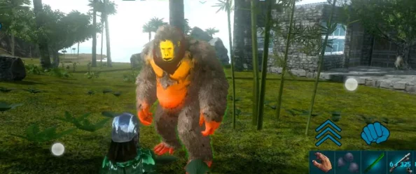 方舟生存进化游戏指南：巨猿捕捉地点与详细驯服方法教程