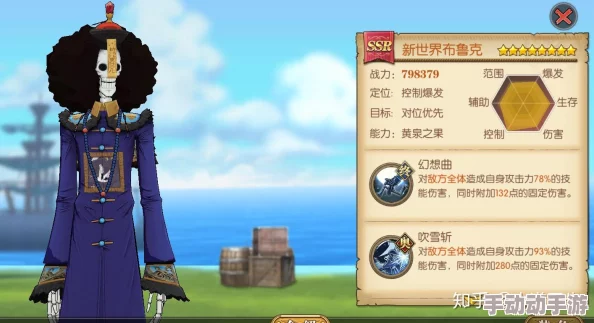 航海王燃烧意志：布鲁克技能加点攻略及角色强度解析