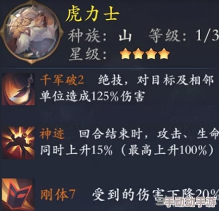 长安幻世绘角色深度剖析：虎力士技能全面分析，探究其是否强力非凡