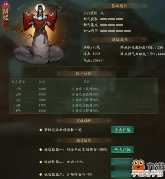 神都夜行录火系妖灵强度排行：揭秘最强火系妖灵推荐榜单