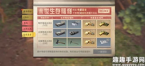明日之后氪金攻略：首充与月卡购买合算技巧全解析