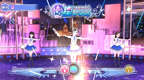 星梦想48创新下落式音符玩法，激情为偶像成员打call应援新体验