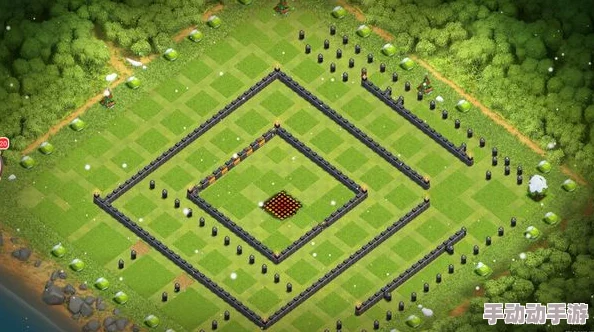 部落冲突10本高效种树阵四连发攻略，速求刷取5周年庆典生日蛋糕技巧