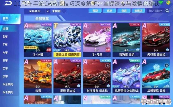 QQ飞车手游大神成长攻略:解锁CWW喷,进阶之路必备技巧解析 QQ飞车手游大神成长攻略:解锁CWW喷,进阶之路必备技巧解析