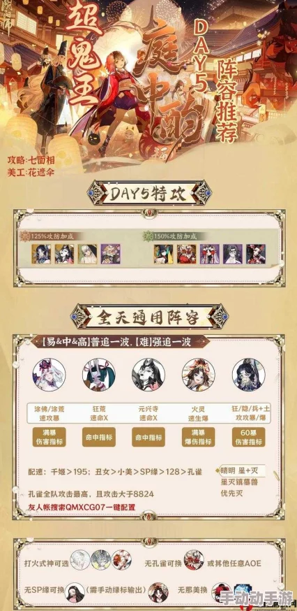阴阳师攻略：少林寺秘境挑战，鬼王帚神高效通关阵容详细介绍