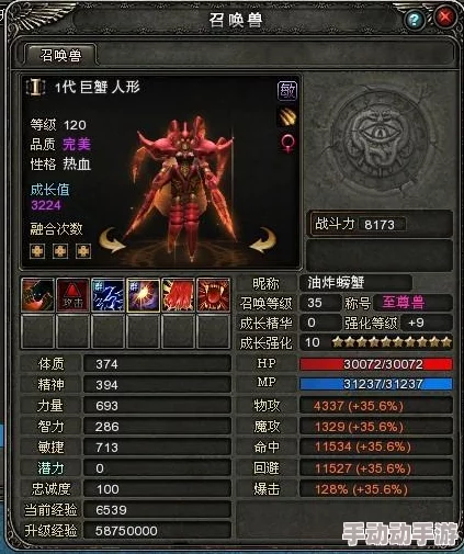 神鬼传奇手游深度解析：十二星座召唤兽系列之水瓶座独特技能与属性揭秘