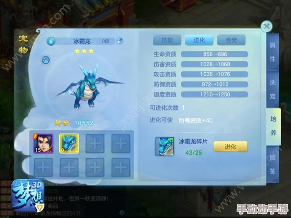 梦想世界3D游戏深度攻略:伙伴进阶技巧与培养策略详细说明 梦想世界3D游戏深度攻略:伙伴进阶技巧与培养策略详细说明