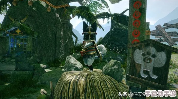 怪物猎人GU孤岛探险，惊喜消息！解锁隐藏村落——隐秘桃源村揭秘