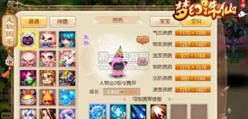 梦幻诛仙手游:宠物加点流派深度分析与最新培养攻略解析 梦幻诛仙手游:宠物加点流派深度分析与最新培养攻略解析