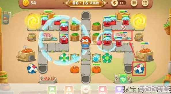 保卫萝卜3热门攻略:集市41关火箭策略详解图文版 保卫萝卜3热门攻略:集市41关火箭策略详解图文版