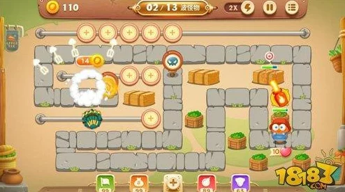 保卫萝卜3攻略：2024最新冰冻控场炮塔高效摆放技巧揭秘